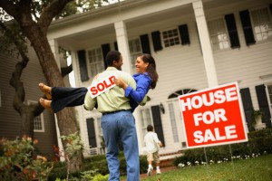 Excited New Home Owners