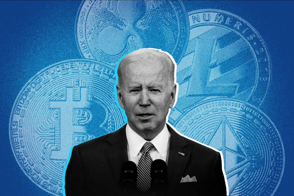 Joe Biden bucks The horrors of digital currency.